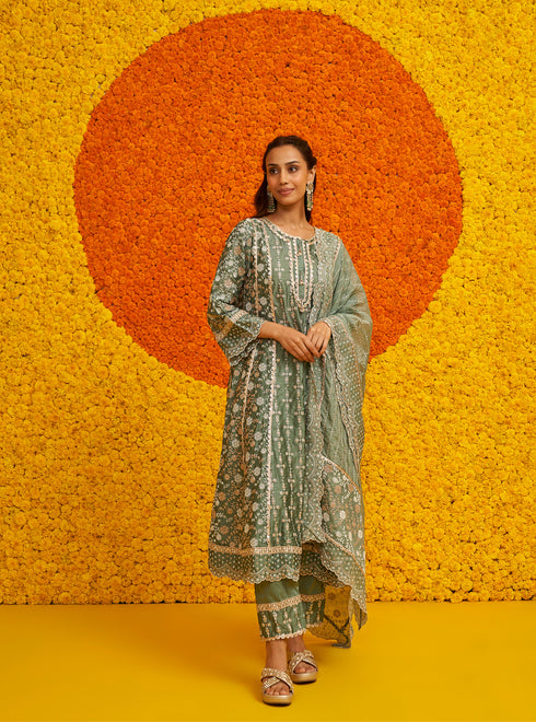 Saathiya Set With Dupatta
